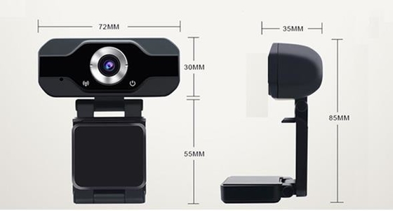 USB 2.0 인터페이스 마이크로폰 웹캠 내장 윈도우 / 맥 OS / 안드로이드 / 리눅스 시스템