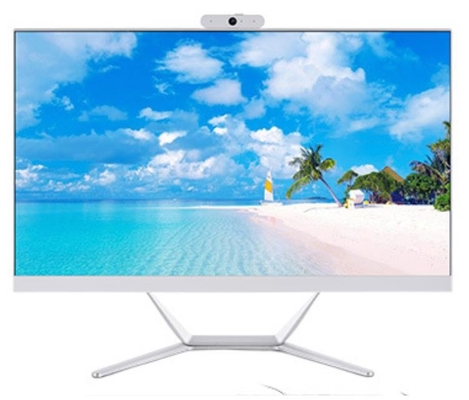 21.5인치 AIO 데스크톱 컴퓨터 32G DDR4 램 I7 내장 듀얼 트랙 스테레오 스피커