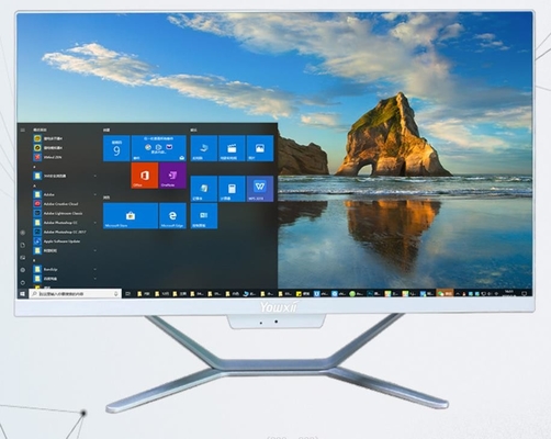 21.5인치 다기능 AIO 데스크톱 PC 2ms 응답 시간 지원 리프팅 기능