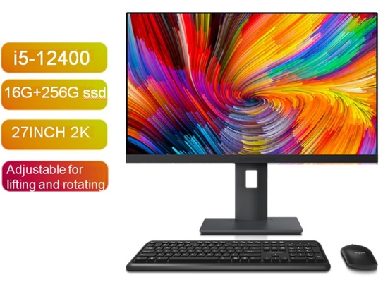 27인치 인텔 I5-12400 CPU 16G + 256G SSD 윈7/8/10/11와 함께