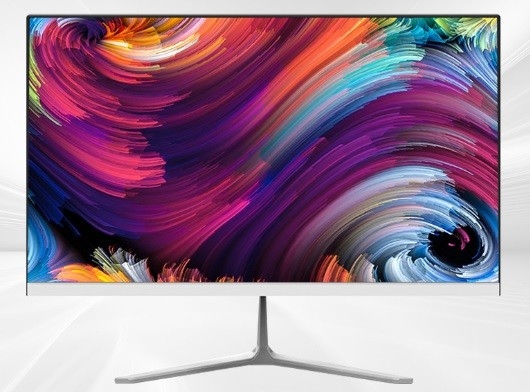 I5 - 2670 아날로그 입출력 게임 PC 24는 컴퓨터 실버 화이트로 단번에 조금씩 움직입니다