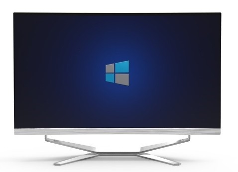 24인치 PC 오일인원 컴퓨터 게임 실버 I5 / I7 2mm 마이크로 림 512G m.2 sSD HD