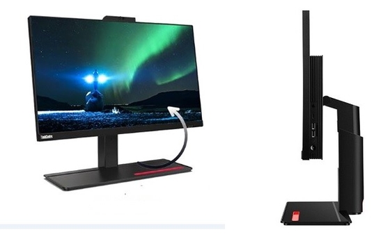 256GB SSD + 1TB SATA HDD AIO 터치 스크린 PC 스테레오 스피커 터치 스크린