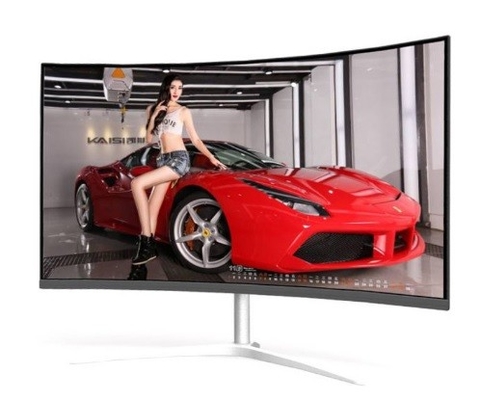 3.7KG 올인원 대형 화면 PC 구부러진 LCD 24 인치 LCD 텔레비전 HD 큰 화면