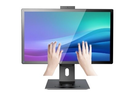 2.5 &quot; 듀얼 HD 안드로이드 터치 패널 PC 시버 하얀 데스크탑 ＰＣ 터치스크린 모니터