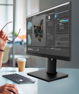 넓은 시각 단번에 컴퓨터가 16G RAM I5-10500 CPU를 모니터링합니다