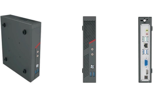 블루투스 183*186.5*37mm과 M.2*12242 + 2.5 SSD 소형 미니 pc Wifi2.4G 5G