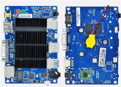 64GB 산업용 메인보드 미니 PC 인텔 Z8350 고화질 그래픽 카드 듀얼 디스플레이