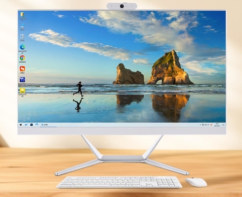 Win10 데스크톱 AIO PC 250nits 밝기 1T SSD HD 8G/16G/32G DDR4