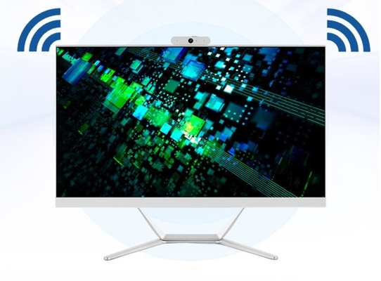 컴팩트 터치 스크린 AIO 데스크톱 시스템 표준 H510/H610/B560M 178o 시각 각