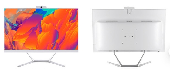 고화질 LED 백라이트 터치 스크린 AIO 데스크톱 옵션 웹캠