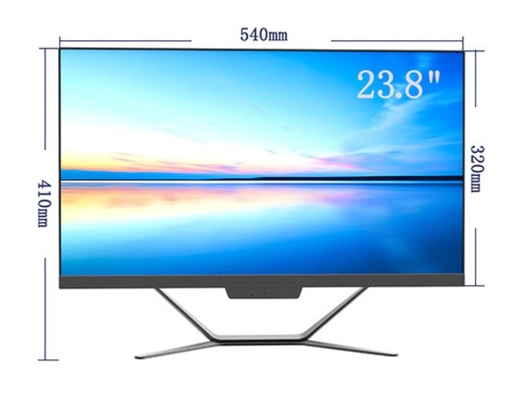 23.8인치 고화질 LED AIO 데스크톱 PC 1920x1080 해상도 1920x1080 16: 9 비율