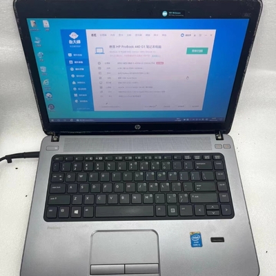 HP 코어 I5 4Gen 4G 128G SSD 14&quot; 중고용 노트북 440G1 1366X768 통합 그래픽 카드