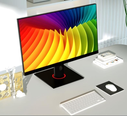 인텔 I5 I7 AIO 데스크톱 PC 하얀색 검은색 조정 가능한 브래킷 각도 LED 디스플레이