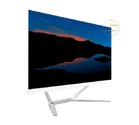 23.8인치 AIO 터치 스크린 PC I3 I5 I7 CPU 1920x1080P 조정 가능한 90o 화면 각도