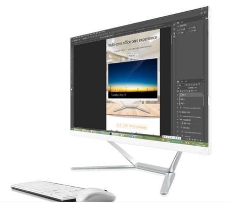 독립 그래픽 카드와 듀얼 트랙 스테레오 스피커와 맞춤 AIO 터치 스크린 PC